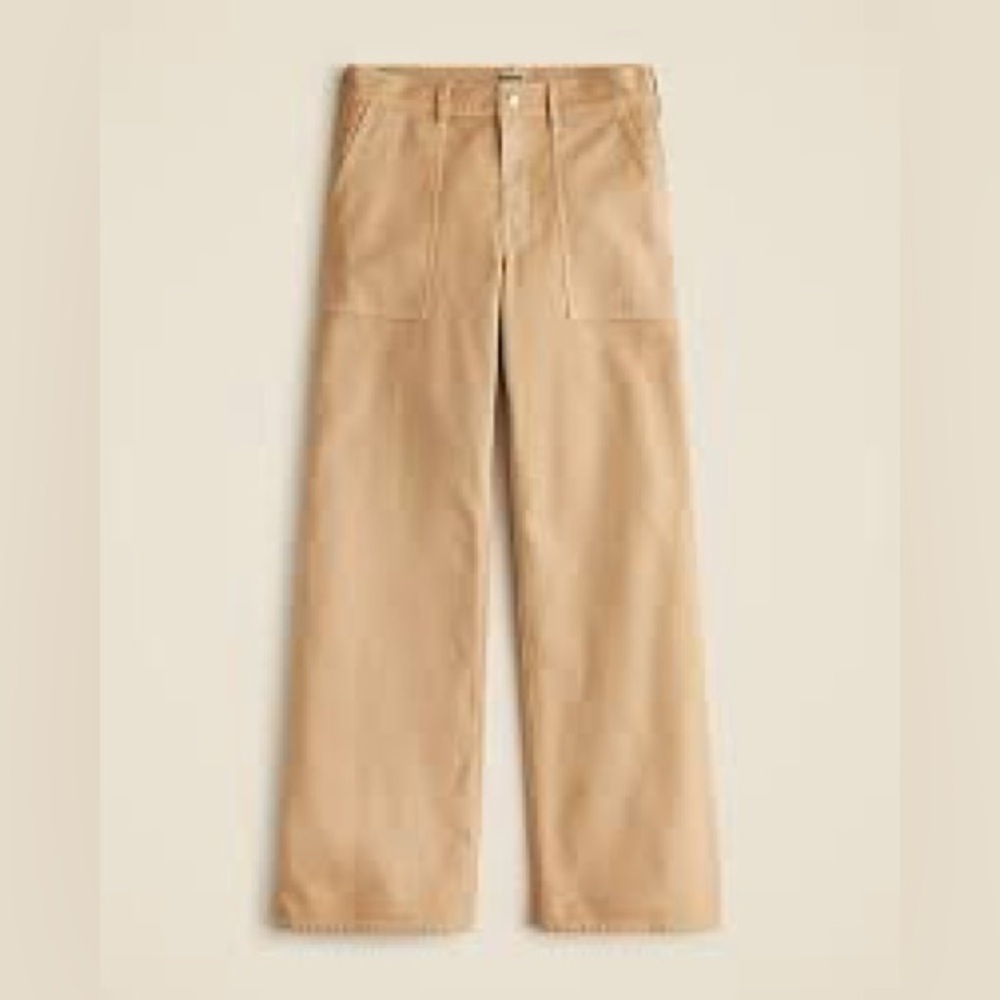 J. Crew Classic preppy chino pants nwt size 4 olive green - Picture 1 of 9